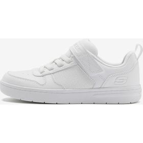 Skechers 405632L WHT Smooth Street Beyaz Erkek Çocuk Spor Ayakkabı