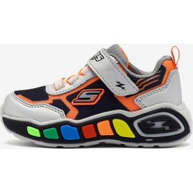 Skechers 407606N SLBK Play Scene Storm Brights Küçük Gri Erkek Çocuk Spor Ayakkabı