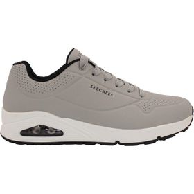 Skechers 52458 LGBK Uno - Stand On Air Gri Erkek Spor Ayakkabı