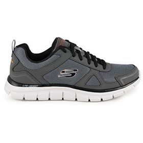 Skechers 52631-CCBK Track - Scloric Gri Erkek Spor Ayakkabı