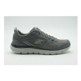 Skechers 52812-Char Summits Gri Erkek Spor Ayakkabı