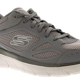 Skechers 52812-Char Summits Gri Erkek Spor Ayakkabı