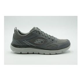 Skechers 52812-Char Summits Gri Erkek Spor Ayakkabı