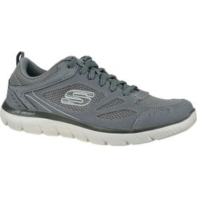 Skechers 52812-Char Summits Gri Erkek Spor Ayakkabı