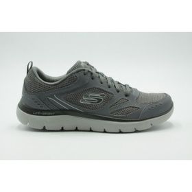 Skechers 52812-Char Summits Gri Erkek Spor Ayakkabı