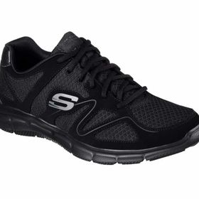 Skechers 58350-BBK Satisfaction Flash Point Erkek Spor Ayakkabı