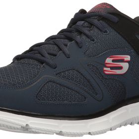 Skechers 58350 NVBK Satisfaction Flash Point Erkek Spor Ayakkabı