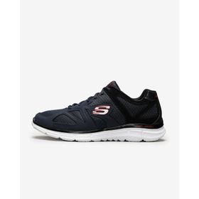 Skechers 58350 NVBK Satisfaction Flash Point Erkek Spor Ayakkabı