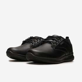 Skechers 65693 BBK Delson Antigo Siyah Erkek Spor Ayakkabı