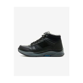 Skechers 66199 BLK Benago Voren Erkek Siyah Bot