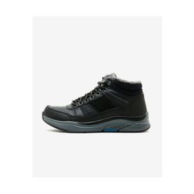 Skechers 66199 BLK Benago Voren Erkek Siyah Bot