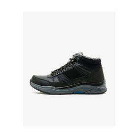 Skechers 66199 BLK Benago Voren Erkek Siyah Bot