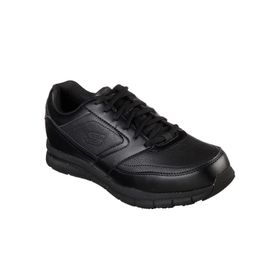 Skechers 77156-BLK Nampa Deri Siyah Erkek Spor Ayakkabı