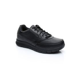 Skechers 77156-BLK Nampa Deri Siyah Erkek Spor Ayakkabı