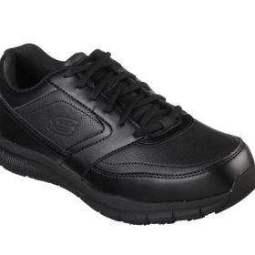 Skechers 77156-BLK Nampa Deri Siyah Erkek Spor Ayakkabı