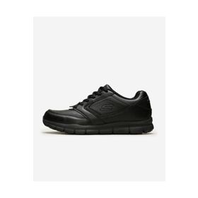 Skechers 77156-BLK Nampa Deri Siyah Erkek Spor Ayakkabı