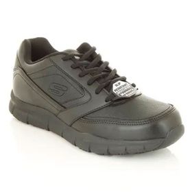 Skechers 77156 Blk Nampa Yürüyüş Günlük Erkek Spor Ayakkabı Siyah
