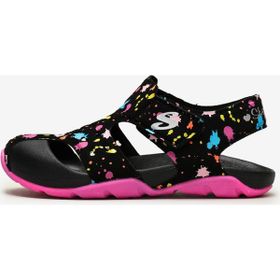 Skechers 86428L-BKHP Side Wave Lil Painter Unisex Çocuk Sandalet
