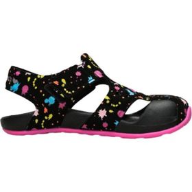 Skechers 86428L-BKHP Side Wave Lil Painter Unisex Çocuk Sandalet