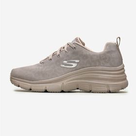 Skechers 88888179 TPE Fashion Fit-Wild Aura Bej Kadın Spor Ayakkabı