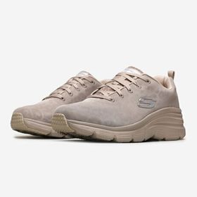 Skechers 88888179 TPE Fashion Fit-Wild Aura Bej Kadın Spor Ayakkabı