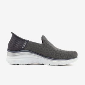 Skechers 896414TK CHAR Fashion Fit Gri Kadın Spor Ayakkabı