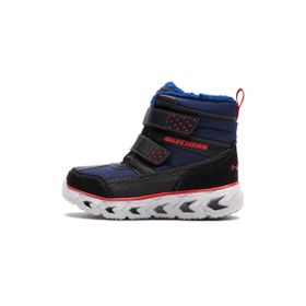 Skechers 90588N NVBK Hypno-Flash 2.0-Street Breeze Küçük Erkek Çocuk Lacivert Işıklı Bot