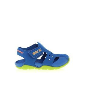 Skechers 92330N Bllm Side Wave Mavi-Yeşil Erkek Çocuk Sandalet