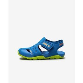 Skechers 92330N Bllm Side Wave Mavi-Yeşil Erkek Çocuk Sandalet