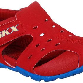 Skechers 92330N-RDBL Side Wave Red Blue Bebek Terlik