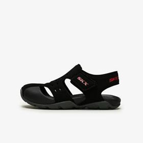 Skechers 92330N/L BKCC Side Wave Erkek Çocuk Sandalet