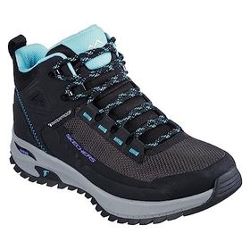Skechers Arch Fit Discover Elevation Gain 180086-BKBL Siyah Mavi Kadın Bot