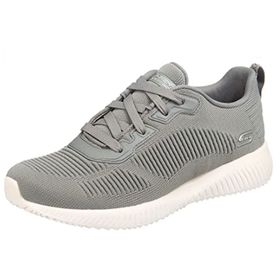 Skechers Bobs Squad Tough Talk Gri Kadın Spor Ayakkabı