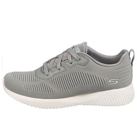 Skechers Bobs Squad Tough Talk Gri Kadın Spor Ayakkabı