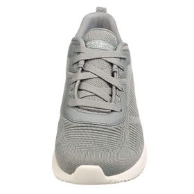 Skechers Bobs Squad Tough Talk Gri Kadın Spor Ayakkabı