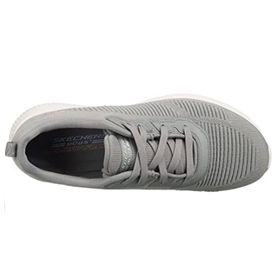 Skechers Bobs Squad Tough Talk Gri Kadın Spor Ayakkabı