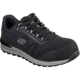 Skechers Bulklin Brago Kompozit Burun S1P Siyah Erkek Spor Ayakkabı