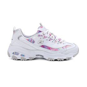 Skechers D'lites 149789-WMLT Beyaz Kadın Spor Ayakkabı