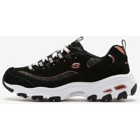 Skechers D'lites me Time 11936 BKRG Siyah Kadın Spor Ayakkabı