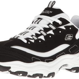 Skechers D'Lites Siyah Beyaz Erkek Spor Ayakkabı