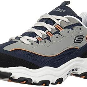 Skechers D'Lites Siyah Beyaz Erkek Spor Ayakkabı