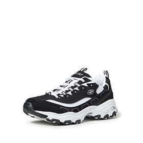 Skechers D'Lites Siyah Beyaz Erkek Spor Ayakkabı