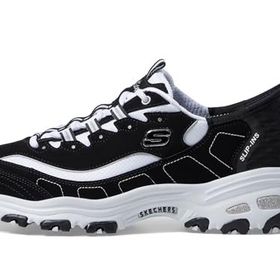 Skechers D'Lites Siyah Beyaz Erkek Spor Ayakkabı