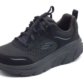 Skechers D'Lux Walker 2.0 Daisy Doll 150093 BBK Siyah Kadın Spor Ayakkabı