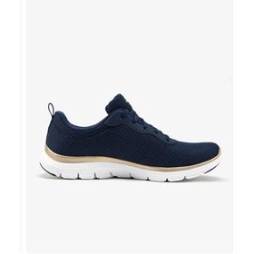 Skechers Flex Appeal 4.0 Brilliant View 149303 NVGD Lacivert Kadın Spor Ayakkabı