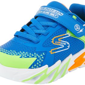 Skechers FLEX GLOW BOLT Erkek Çocuk GPs Mavi Işıklı Spor Ayakkabı