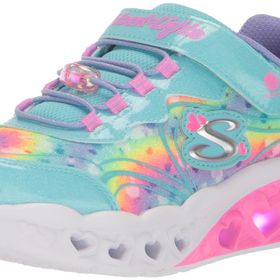 Skechers FLUTTER HEART LİGHTS GROOVY SWİRL Kız Çocuk Pembe Işıklı Spor Ayakkabı