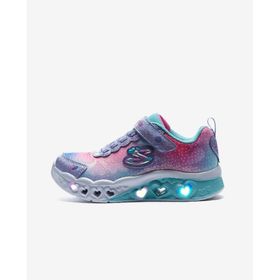Skechers Flutter Heart Lights Simply Love 302315L LVMT Işıklı Çocuk Spor Ayakkabı