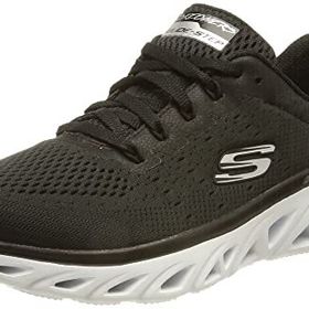 Skechers Glide-Step Sport New Facets Siyah Beyaz Kadın Spor Ayakkabı