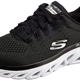 Skechers Glide-Step Sport New Facets Siyah Beyaz Kadın Spor Ayakkabı